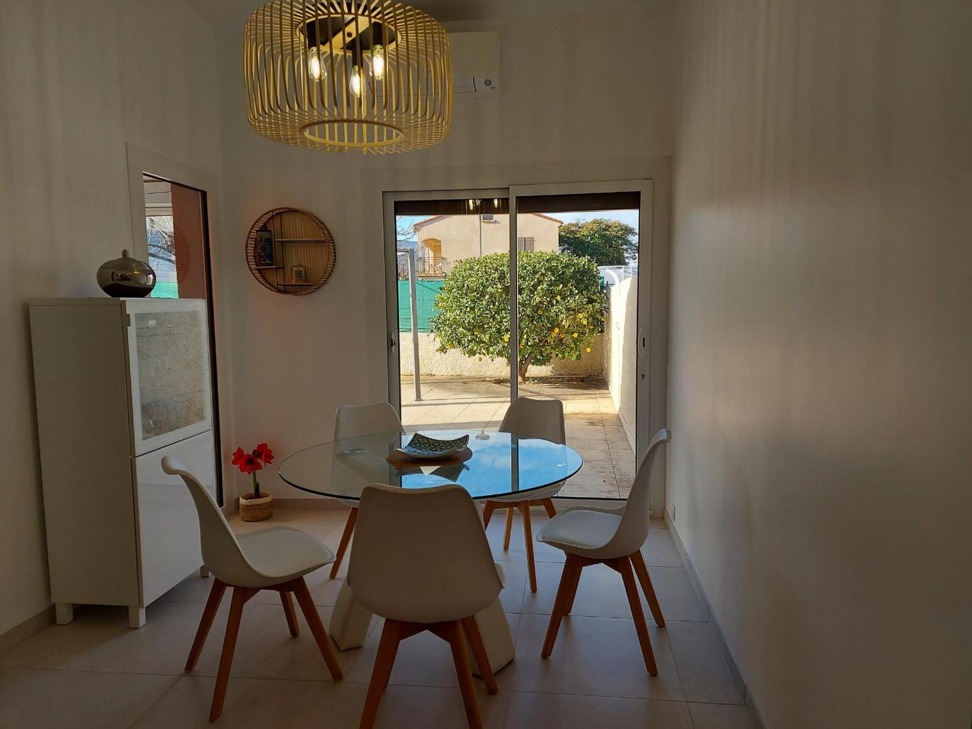 Pavillon 6 Pers A Argeles-Sur-Mer: Piscine, Clim, Parking, Wifi, Proche Plage - Fr-1-776-5 Exterior foto